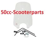 Windscherm Hoog Btc Legend / Turbho RE50 / Xinix Faeder 7836, Ophalen of Verzenden, 50cc-Scooterparts, Info@50cc-scooterparts.nl