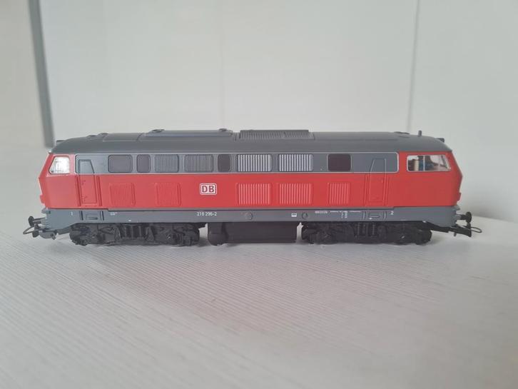 Nette Piko H0 DB dieselloc 57050, Hobby en Vrije tijd, Modeltreinen | H0, Gebruikt, Locomotief, Gelijkstroom, Piko, Ophalen of Verzenden