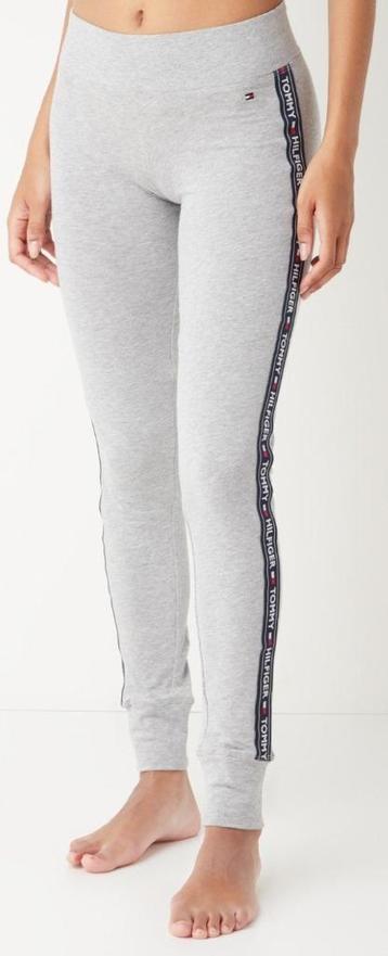 Tommy hilfiger legging met logo sportbroek grijs maat xs 34 beschikbaar voor biedingen
