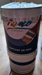Topcoat 2K Pro (1 liter, RAL7001), Doe-het-zelf en Verbouw, Verf, Beits en Lak, Minder dan 5 liter, Ophalen of Verzenden, Nieuw