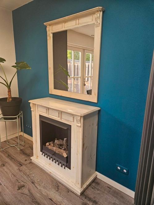 Openhaard met spiegel, Huis en Inrichting, Haarden, Gebruikt, Ophalen