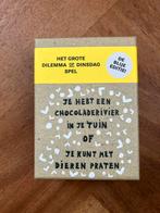 Het Dilemma op Dinsdag-spel - de blije editie, Een of twee spelers, Verzenden, Nieuw, Reisspel