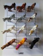 L492 LEGO DIEREN PAARDEN FRIENDS WIT ZWART BRUIN CARAMEL, Gebruikt, Ophalen of Verzenden, Lego, Losse stenen