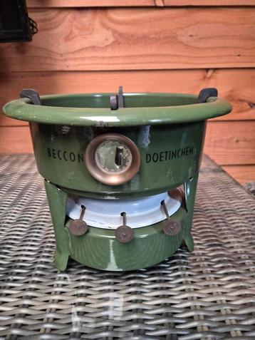 Vintage Geëmailleerd Petroleumstel - Becon Doetinchem beschikbaar voor biedingen