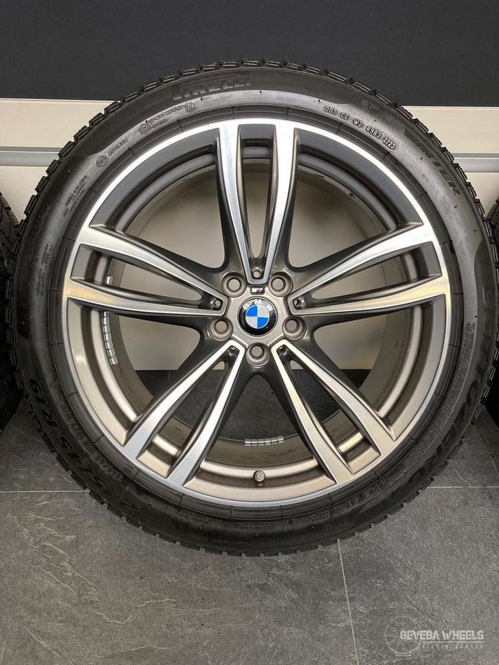 19” originele BMW 6 GT G32 / 7 G11 G12 velgen + winterbanden, Auto-onderdelen, Banden en Velgen, Banden en Velgen, Winterbanden