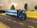 Scania Next met tautliner van Wolf met certificaat, Hobby en Vrije tijd, Modelauto's | 1:50, Ophalen of Verzenden, Zo goed als nieuw