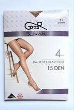 Panty 15 den 4-L Golden, Ophalen of Verzenden, Zo goed als nieuw, Zwart, Panty