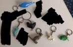 Vintage sleutelhangers verschillende dieren, vis, zeepaardje, Ophalen of Verzenden, Zo goed als nieuw, Dier of Natuur