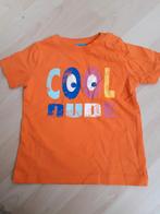 Oranje shirt voor koningsdag maat 86 Hema, Shirtje of Longsleeve, Ophalen of Verzenden, Jongetje, Zo goed als nieuw