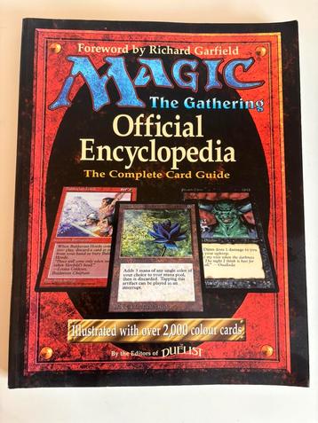 Magic The Gathering Encyclopedia The Complete Card Guide beschikbaar voor biedingen