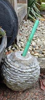 Stenen waterbol fontein, Tuin en Terras, Waterpartijen en Fonteinen, Ophalen, Zo goed als nieuw, Beton, Fontein