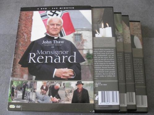 MONSIGNOR RENARD - COMPLEET in een 4-DVD BOX met JOHN THAW, Cd's en Dvd's, Dvd's | Actie, Zo goed als nieuw, Oorlog, Boxset, Vanaf 12 jaar