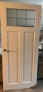 Binnendeur met glas-in-lood – rechts draaiend, Ophalen, Gebruikt, 80 tot 100 cm, Binnendeur