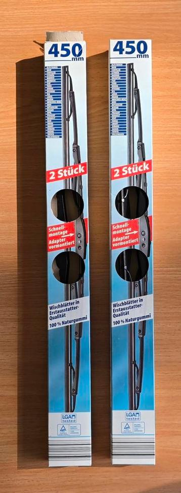 3 nieuwe ruitenwissers 450mm beschikbaar voor biedingen