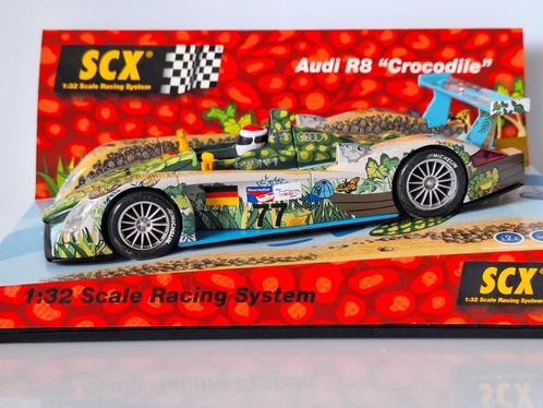 Scx Slot CarsScx Audi R8 Crocodile Ref Nr 61010, Kinderen en Baby's, Speelgoed | Racebanen, Nieuw, Racebaan, Elektrisch, Overige merken