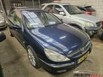 Peugeot 607 3.0-24V V6 Executive aut. Leer navi, Auto's, Peugeot, 1800 kg, 2946 cc, Blauw, Bedrijf
