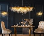 Luxe kristallen Hanglamp Kroonluchter Woonkamer slaapkamer, Nieuw, Ophalen of Verzenden, Glas, Hawilicht