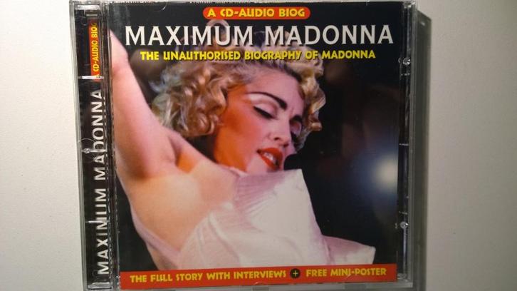 Madonna - Maximum Madonna (The Unauthorised Biography), Cd's en Dvd's, Cd's | Pop, Zo goed als nieuw, 1980 tot 2000, Ophalen of Verzenden