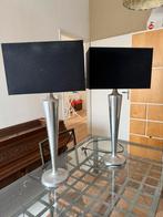 2 tafellampen, Huis en Inrichting, Lampen | Tafellampen, Ophalen, Zo goed als nieuw, 50 tot 75 cm