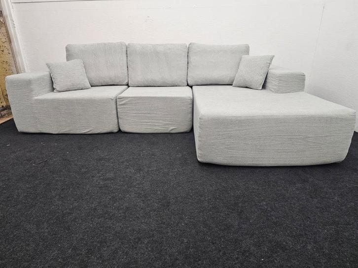 KORTING - Vacuum verpakt - NIEUW - Hoekbank, Huis en Inrichting, Banken | Voetenbanken en Poefen, Nieuw, 125 cm of meer, 125 cm of meer