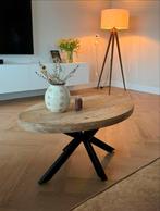 Salontafel mangohout ovaal, Huis en Inrichting, Tafels | Salontafels, Ophalen of Verzenden