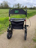 Sky Air rollator met luchtbanden | showroom model|, Gebruikt, Ophalen of Verzenden, Opvouwbaar