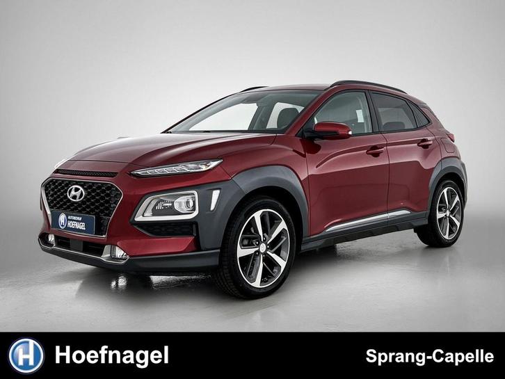 Hyundai Kona 1.0 T-GDI Premium | Trekhaak | Camera | CarPlay, Auto's, Hyundai, Bedrijf, Te koop, Kona, ABS, Achteruitrijcamera