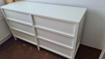 Ladekast wit met 6 lade ikea