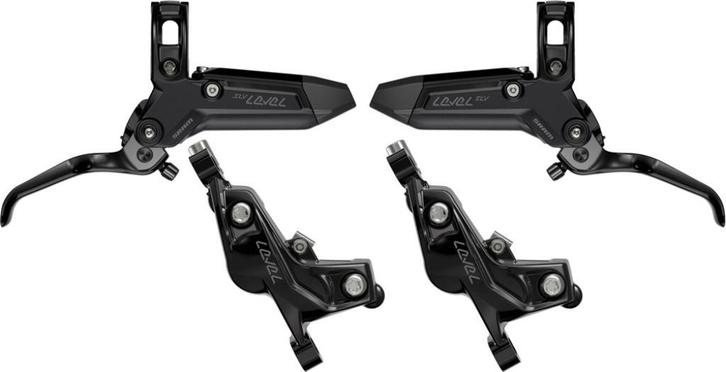 BOMBOM%SALE% SRAM LEVEL SILVER STEALTH  4-PISTON REMSET, Fietsen en Brommers, Fietsonderdelen, Nieuw, Mountainbike, Wiel, Verzenden