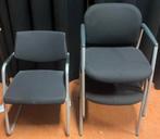 Te koop drie vergader / kantoorstoelen., Huis en Inrichting, Stoelen, Ophalen, Gebruikt, Drie, Zwart