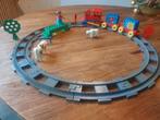 Duplo Trein met Rails, Station en Accessoires, Ophalen, Gebruikt