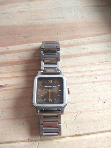 Capten & Son dames horloge Tresor Brown bold steel beschikbaar voor biedingen