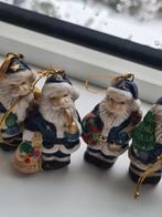 Vintage kerst, messing ster, zilver goud folie ster,kerstman, Ophalen of Verzenden, Gebruikt