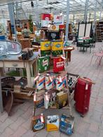 Oude olieblikken 2 ltr., Verzamelen, Merken en Reclamevoorwerpen, Ophalen of Verzenden, Gebruikt