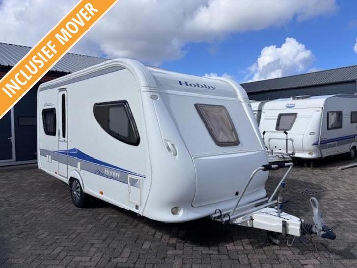 Hobby La Vita 460 UFE bj.2010 MOVER, VOORTENT!!!, Caravans en Kamperen, Caravans, Bedrijf, tot en met 4, 1000 - 1250 kg, Rondzit