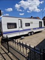 Hobby 690/720 SMF,Queensbed,Mover,Koel/Vries,D, Caravans en Kamperen, Caravans, Hobby, Tot en met 2, Bedrijf, Koelkast