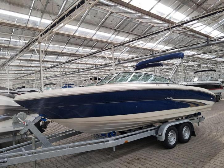 Sea Ray 210 Signature, Watersport en Boten, Speedboten, Zo goed als nieuw, 6 meter of meer, Benzine, 200 pk of meer, Polyester
