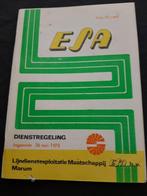 dienstregeling ESA busdienst per 28 mei 1978, Verzamelen, Boek of Tijdschrift, Bus of Metro, Ophalen of Verzenden, Zo goed als nieuw