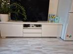 Ikea Bestå  TV meubel wit hoogglans, Ophalen, 25 tot 50 cm, 150 tot 200 cm, Minder dan 100 cm