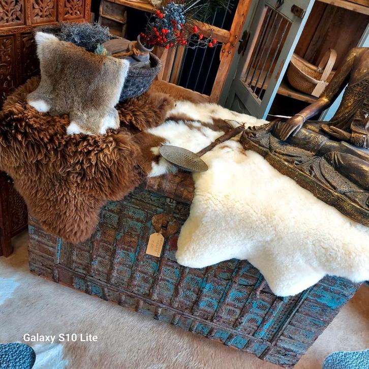 Salontafel side table landelijke meubels en decoratie, Huis en Inrichting, Tafels | Salontafels, Minder dan 50 cm, 50 tot 100 cm