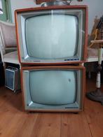 Vintage Philips TV 19tx330a - 2 stuks, Audio, Tv en Foto, Televisies, Ophalen, 50 Hz, Philips