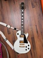 Epiphone Les Paul Custom Alpine White, Muziek en Instrumenten, Ophalen, Gebruikt, Solid body, Epiphone