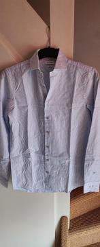 Gloednieuwe blauwe calvin klein heren hemd maat M/38, Calvin Klein, Blauw, Halswijdte 38 (S) of kleiner, Nieuw