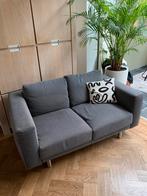 Grijze tweepersoons bank, Ophalen, 150 tot 200 cm, Tweepersoons, 75 tot 100 cm