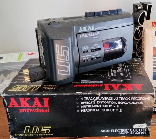 AKAI U5 Trackman - Professional Series (1990), Audio, Tv en Foto, Walkmans, Discmans en Minidiscspelers, Walkman, Ophalen