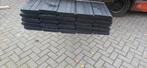 Te koop restpartij zwart zweeds rabat planken 50st van 5mtr, Ophalen, Nieuw, 250 cm of meer, Planken