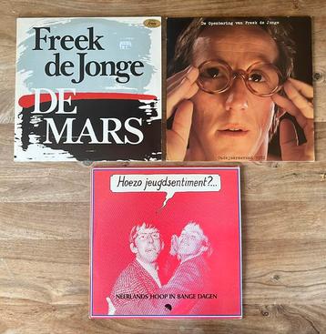 LP's 3x Freek de Jonge beschikbaar voor biedingen