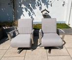 2 draai fauteuils Henders en Hazel, Ophalen, Zo goed als nieuw, Stof, Twee