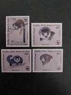 Wwf Comores set apen 1987 postfris mi 13 eu, Ophalen of Verzenden, Dier of Natuur