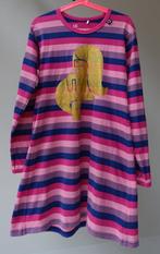 Danefae jurkje katoen roze paars 9jaar jurk maat134, Kinderen en Baby's, Kinderkleding | Maat 134, Ophalen of Verzenden, Gebruikt
